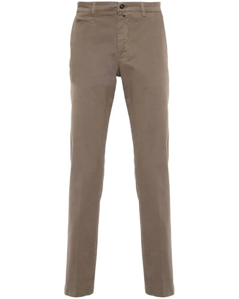 Briglia 1949 Chino mit schmalem Schnitt - Braun Braun
