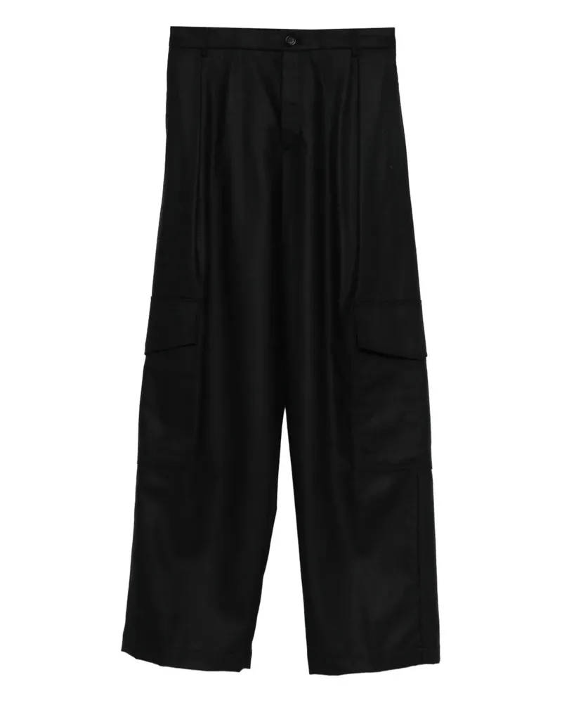 ASPESI button-fastening trousers - Schwarz Schwarz
