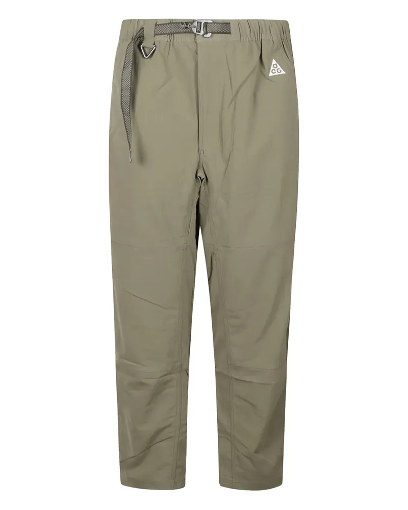 Nike Hose mit Logo-Print - Grün Grün