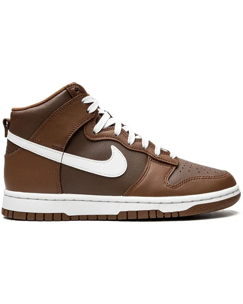 Nike Dunk High Chocolate Sneakers - Braun Braun