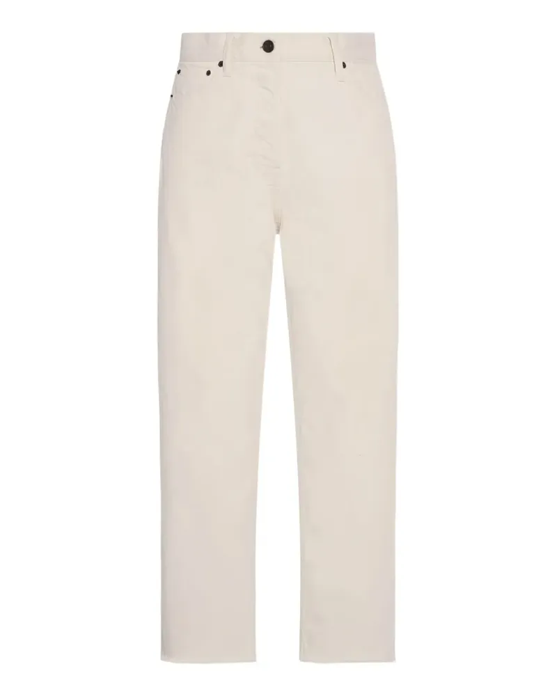 The Row Fortino straight-leg jeans - Nude Nude