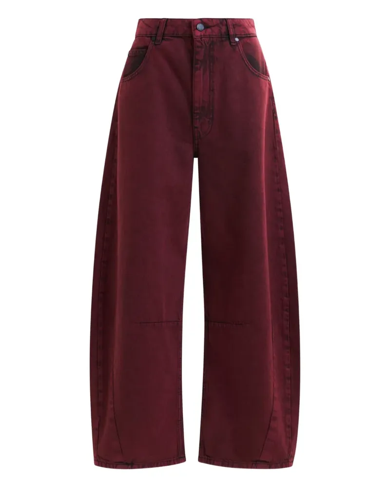 Essentiel Impressive Jeans mit verdrehter Naht - Rot Rot
