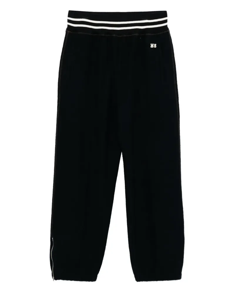 Wales Bonner October Hose - Blau Blau