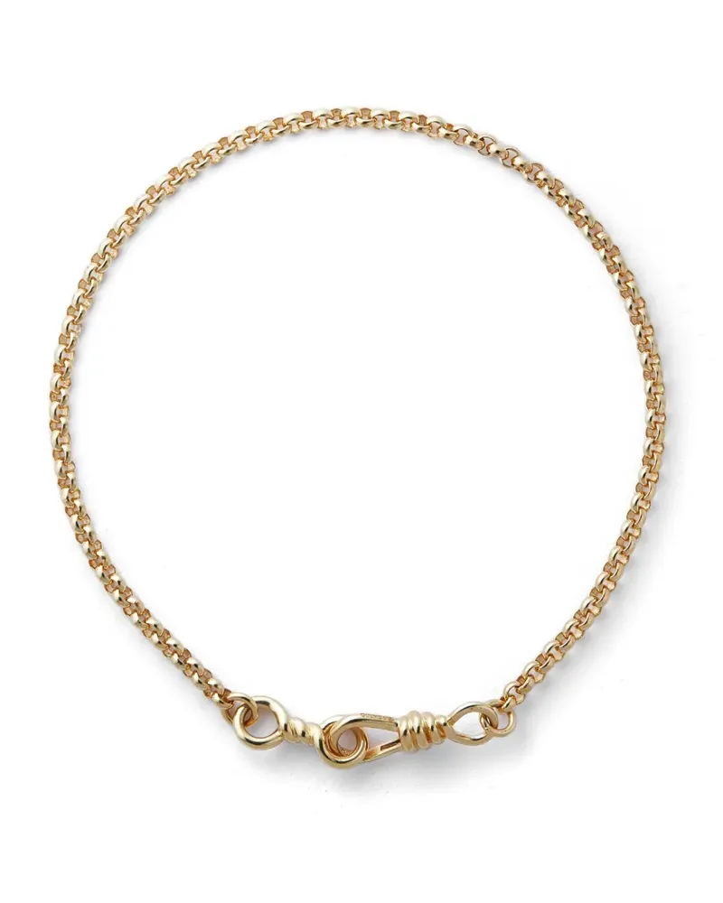 OTIUMBERG Locked Fußkette - Gold Gold