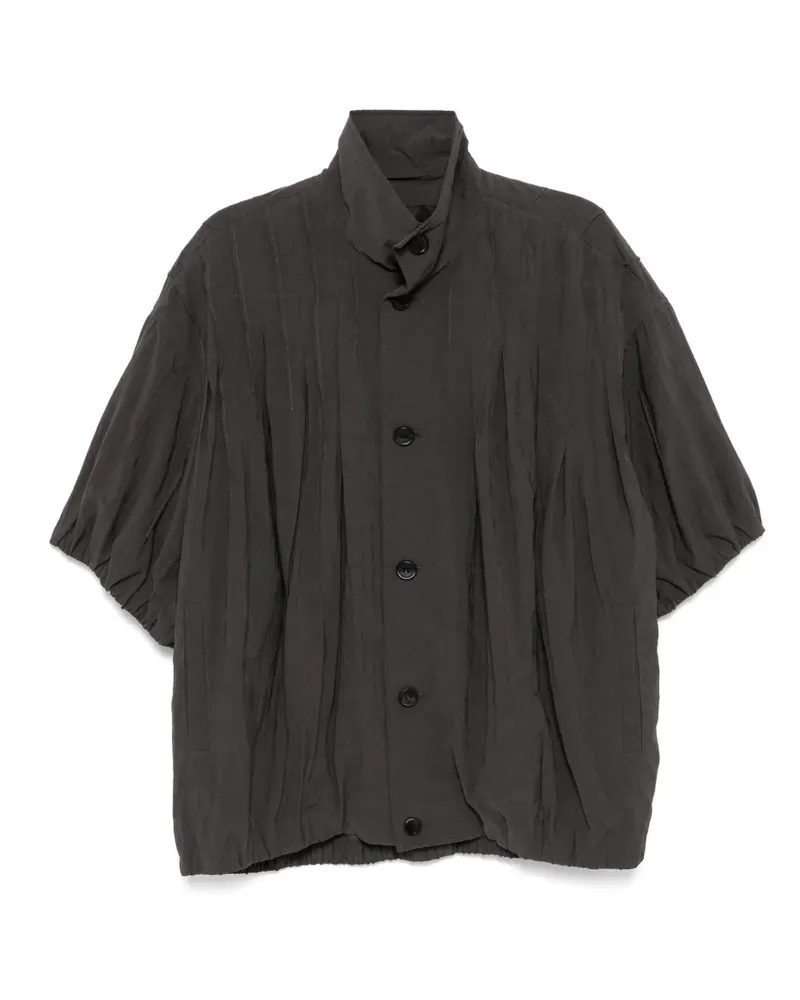 SONGZIO Kurzärmelige Jacke mit Abnäher - Grau Grau
