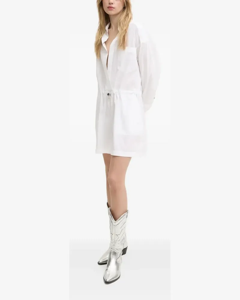Moschino Playsuit mit Kordelzug - Weiß Weiß