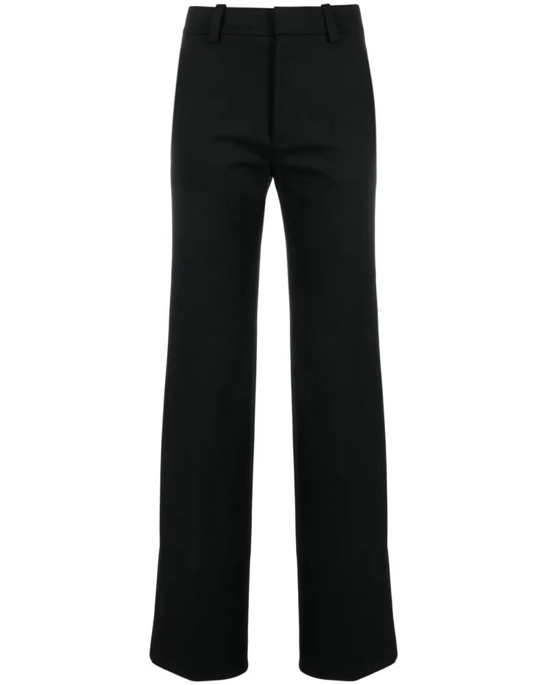 Victoria Beckham Hose mit hohem Bund - Schwarz Schwarz