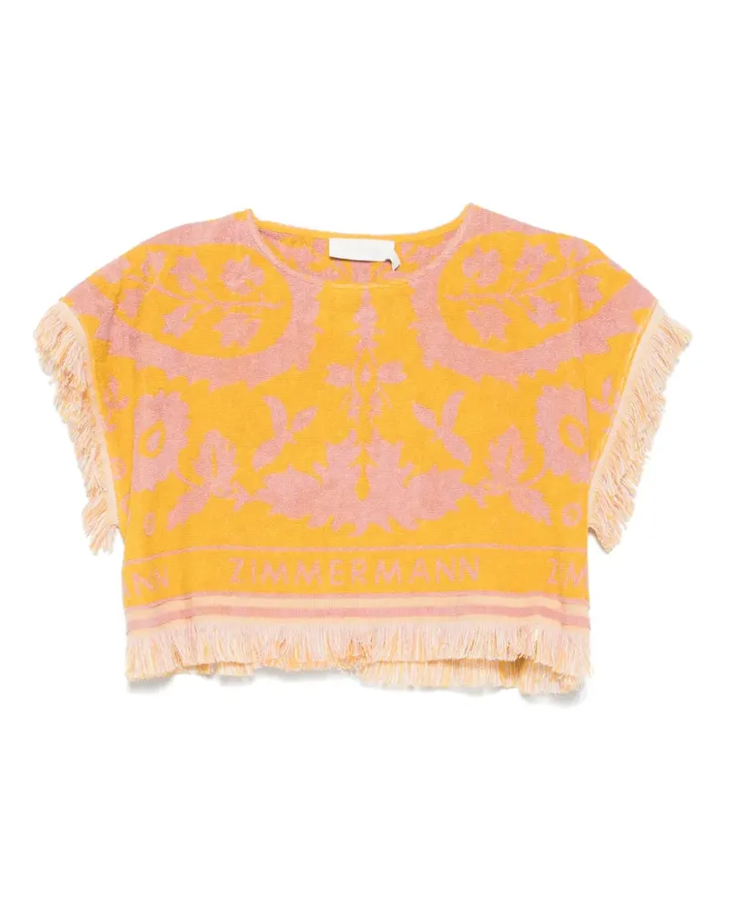 Zimmermann Zim Wylie T-Shirt - Gelb Gelb