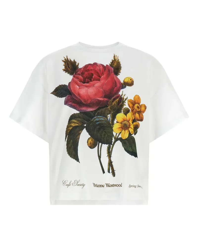 Vivienne Westwood Flower Box T-Shirt - Weiß Weiß