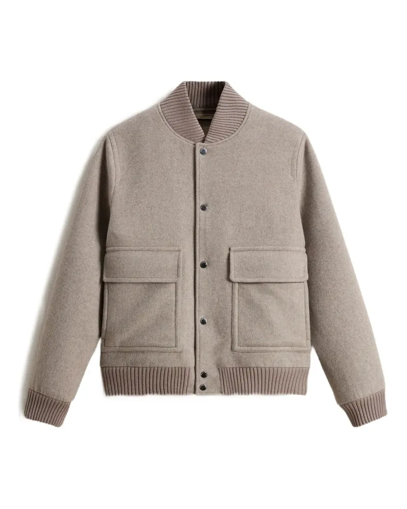 Woolrich Bomberjacke aus Twill - Nude Nude