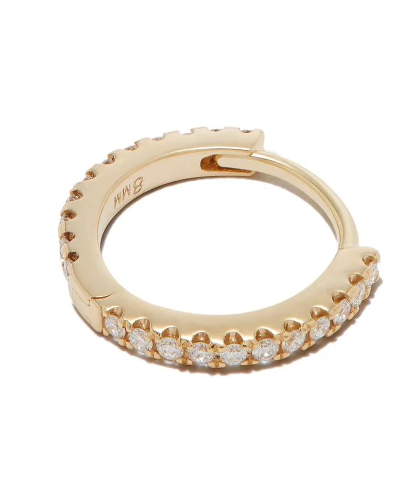 Maria Tash 18kt Eternity Gelbgoldohrring mit Diamanten Gold