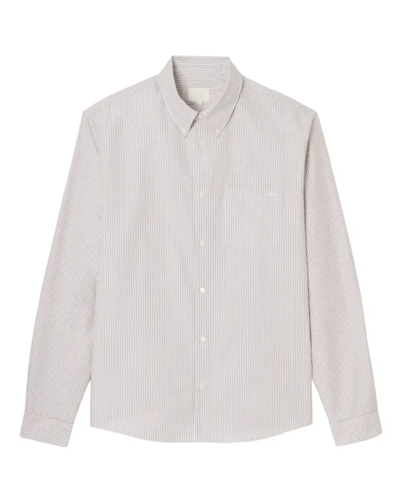 A.P.C. Gestreiftes Hemd - Nude Nude