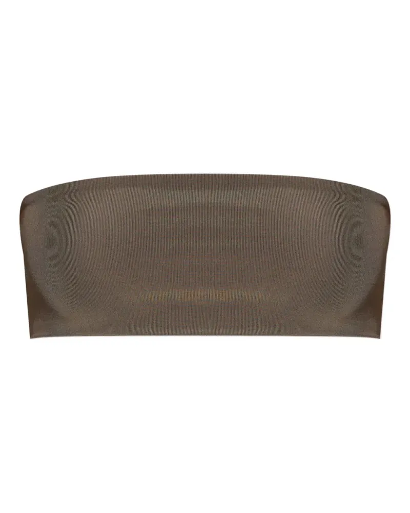 Rick Owens ribbed-knit top - Braun Braun