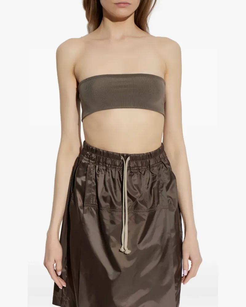 Rick Owens ribbed-knit top - Braun Braun