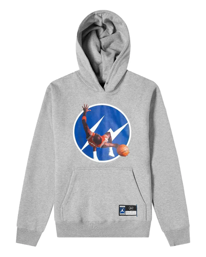 Jordan Fragment Image Hoodie - Grau Grau
