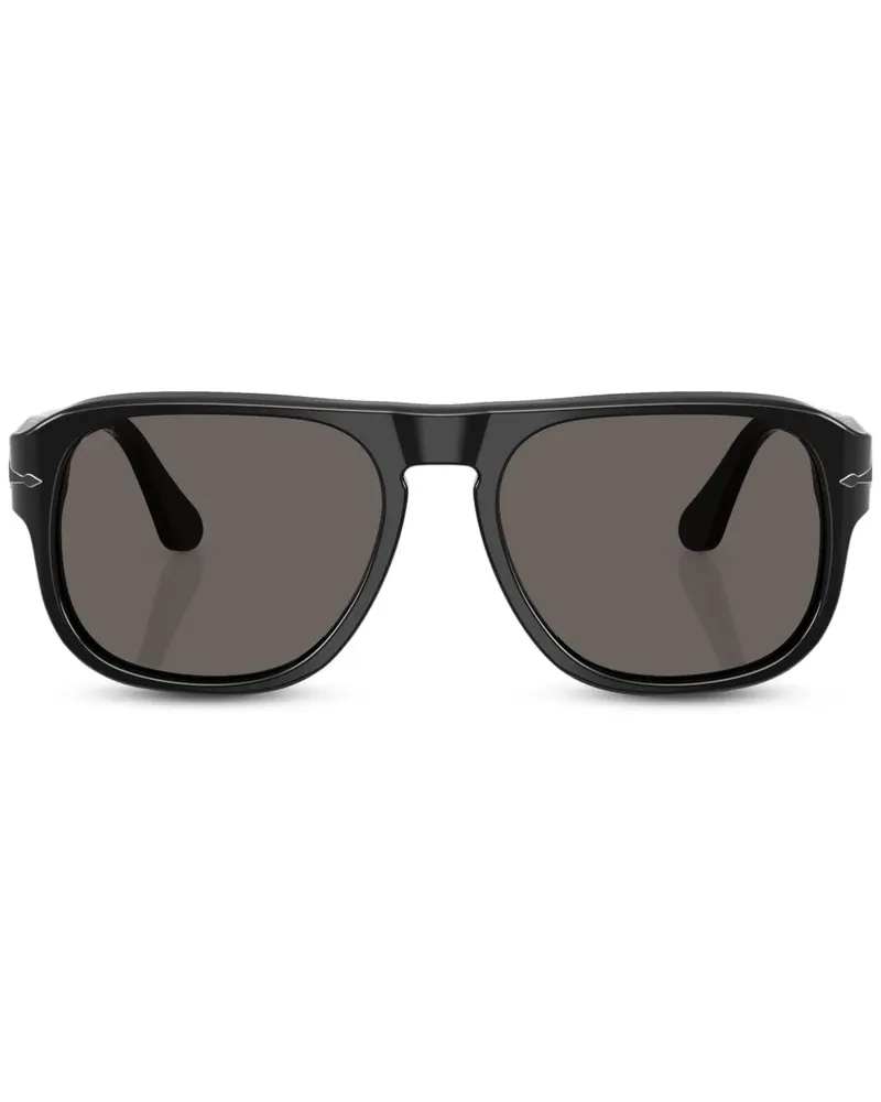 Persol Getönte Pilotenbrille - Schwarz Schwarz