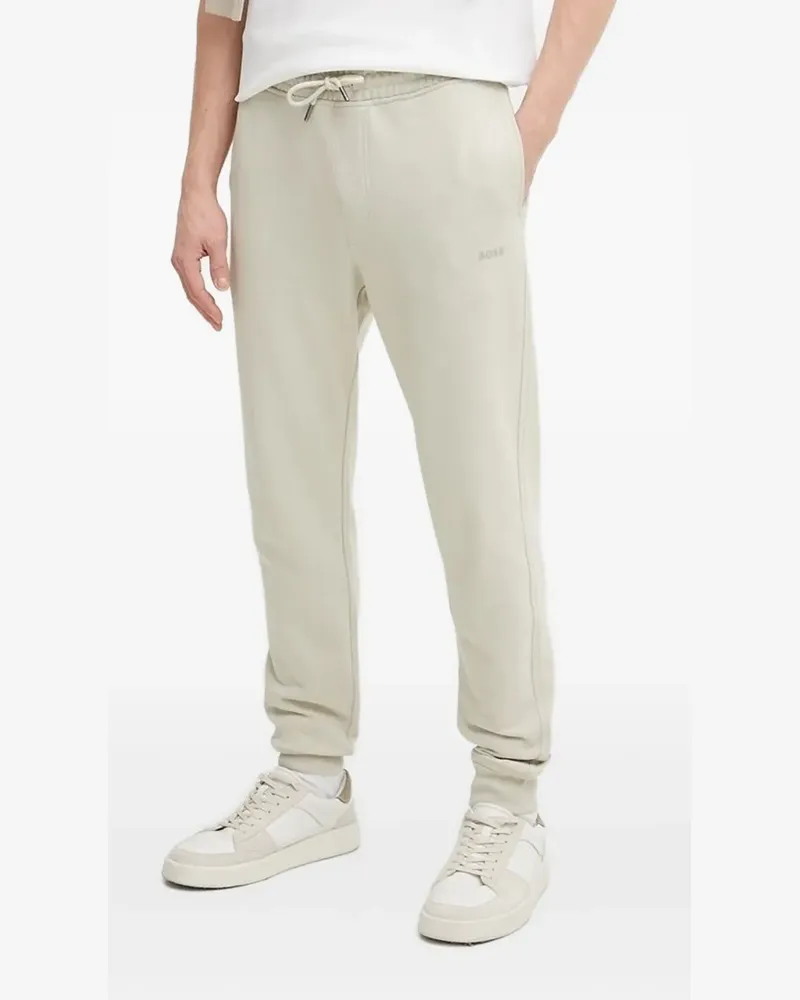 HUGO BOSS Kordelzug-Hose mit Logo - Nude Nude