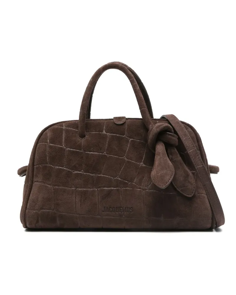 Jacquemus The Small Turismo Soft Bowlingtasche - Braun Braun