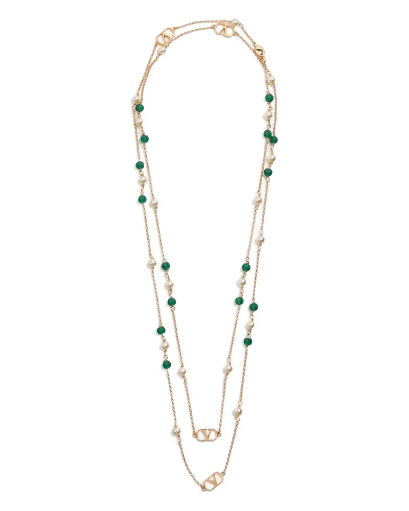 Valentino Garavani VLogo Signature Halskette - Gold Gold