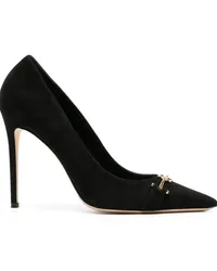 Elisabetta Franchi Pumps mit Horsebit-Detail 105mm Schwarz