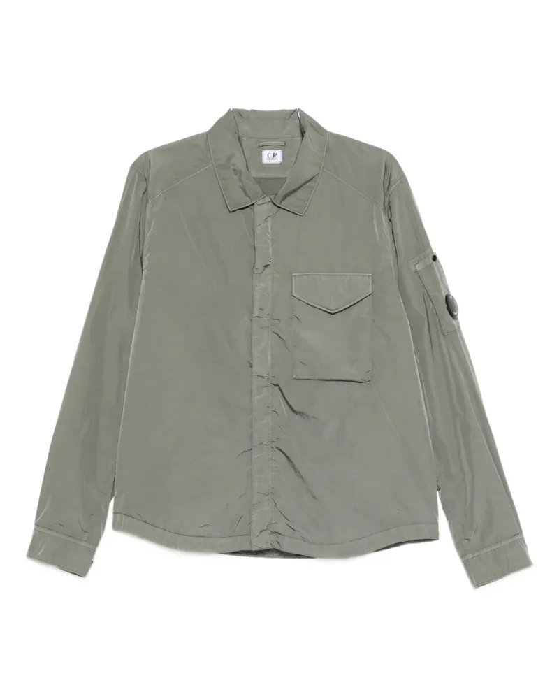 C.P. Company Hemdjacke mit Brusttasche - Grün Grün
