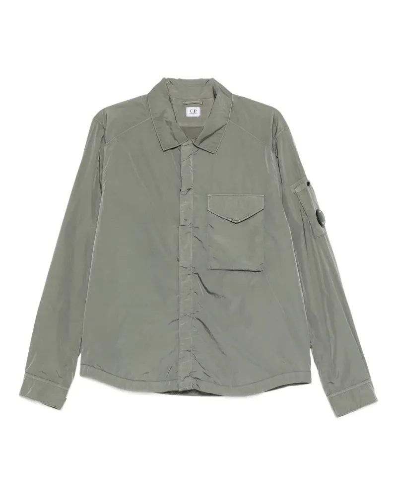 C.P. Company Hemdjacke mit Brusttasche - Grün Grün