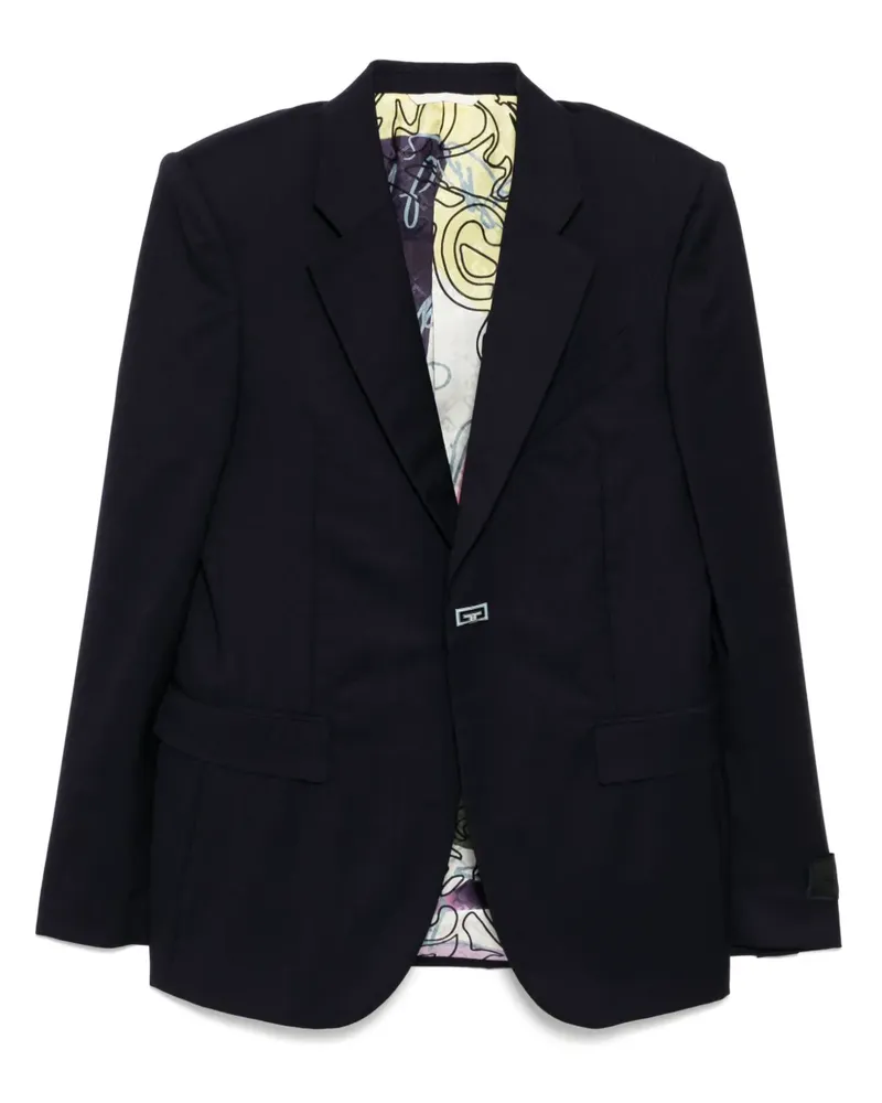 Givenchy Sakko mit 2G-Clip - Blau Blau