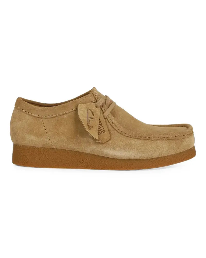 Clarks Wallabee EVO suede Derby shoes - Nude Nude