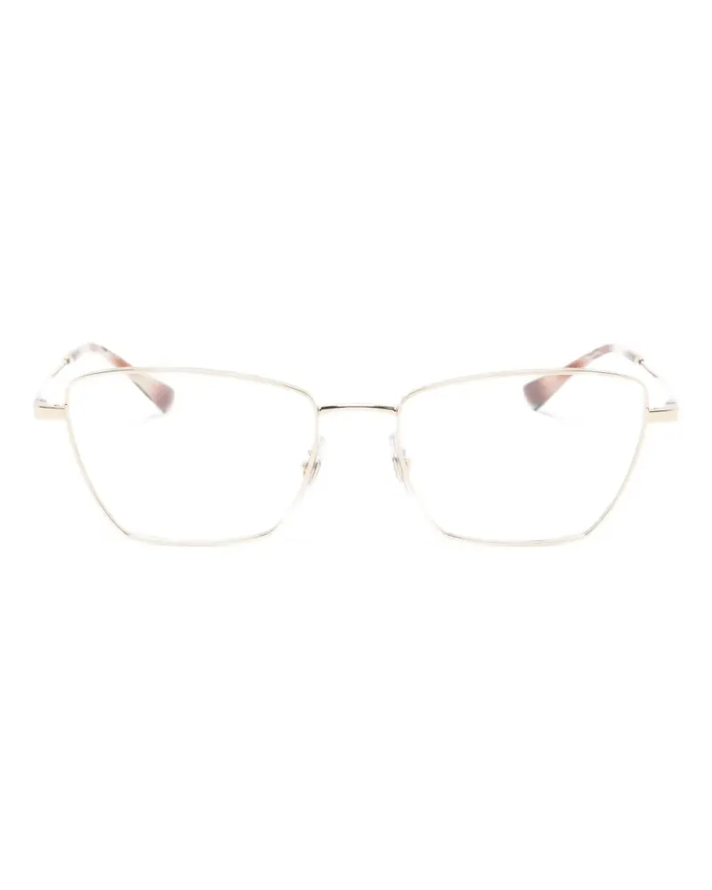Ray Ban Brille mit Logo-Gravur - Gold Gold