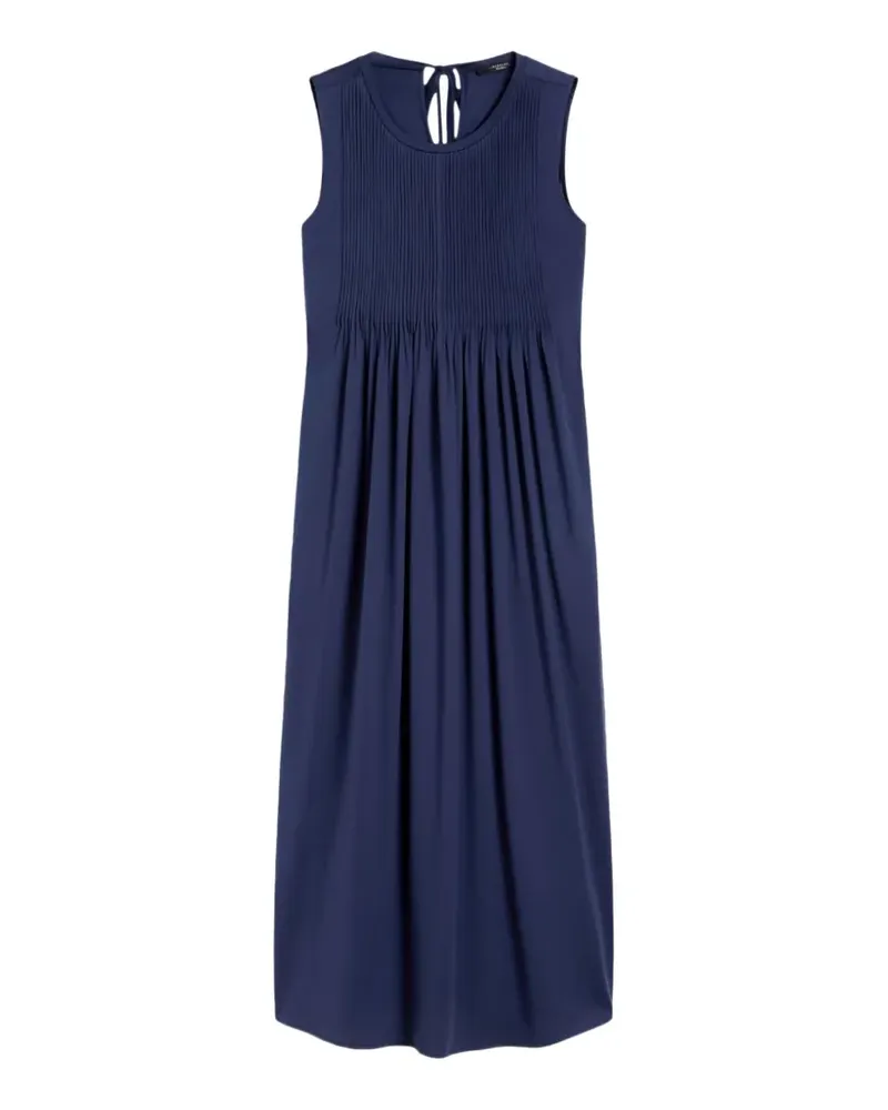 Max Mara sleeveless midi dress - Blau Blau
