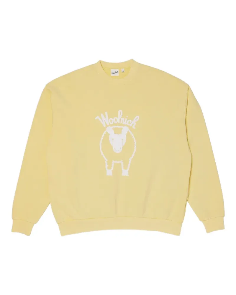 Woolrich graphic-print sweatshirt - Gelb Gelb