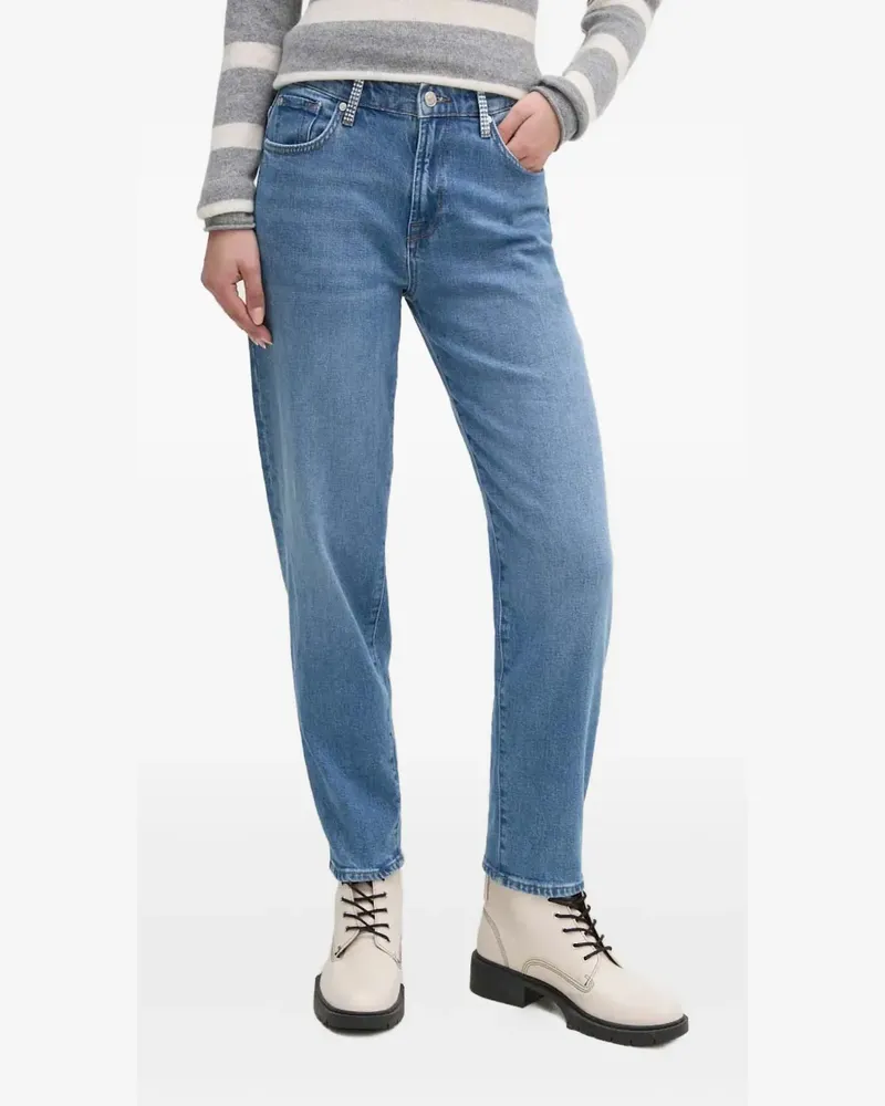 JOOP! Five-Pocket-Jeans mit Logo-Patch - Blau Blau