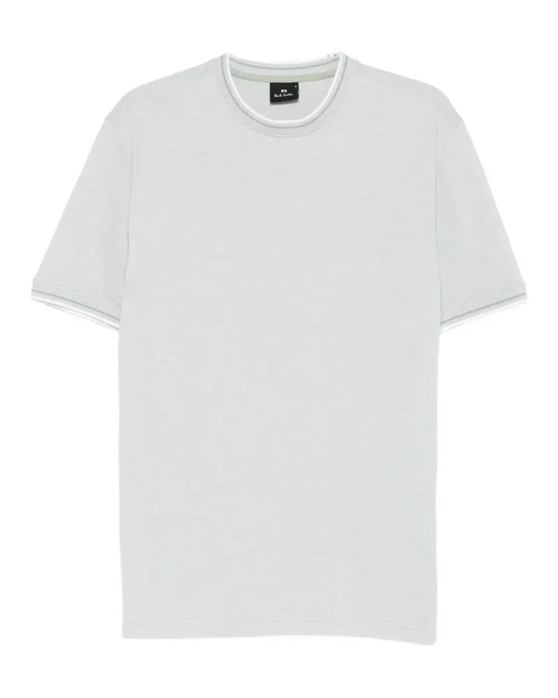 Paul Smith Texturiertes T-Shirt - Grün Grün