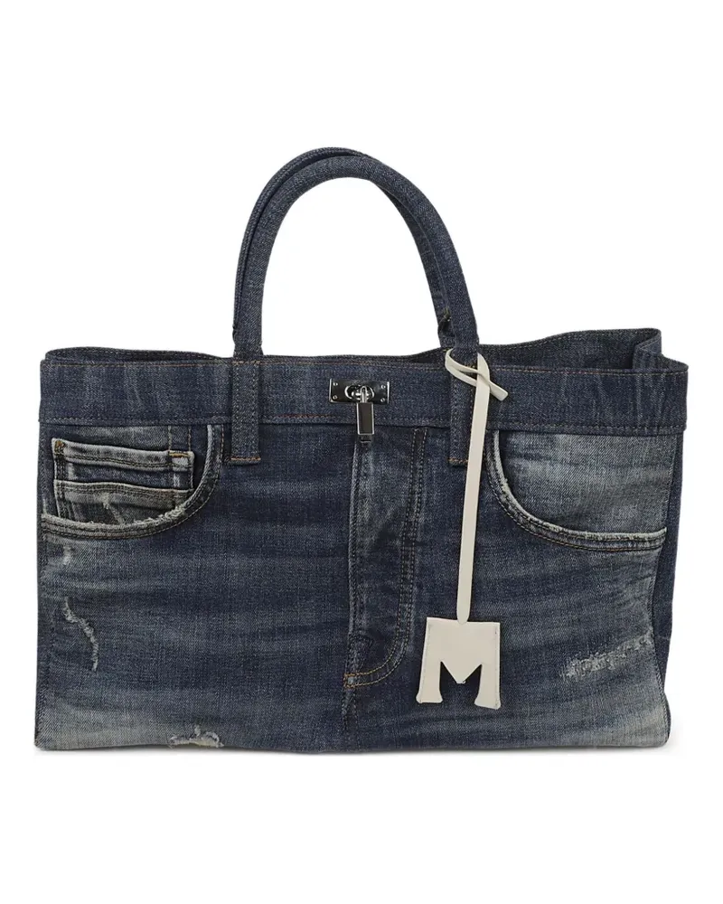MEDEA Nina tote bag - Blau Blau