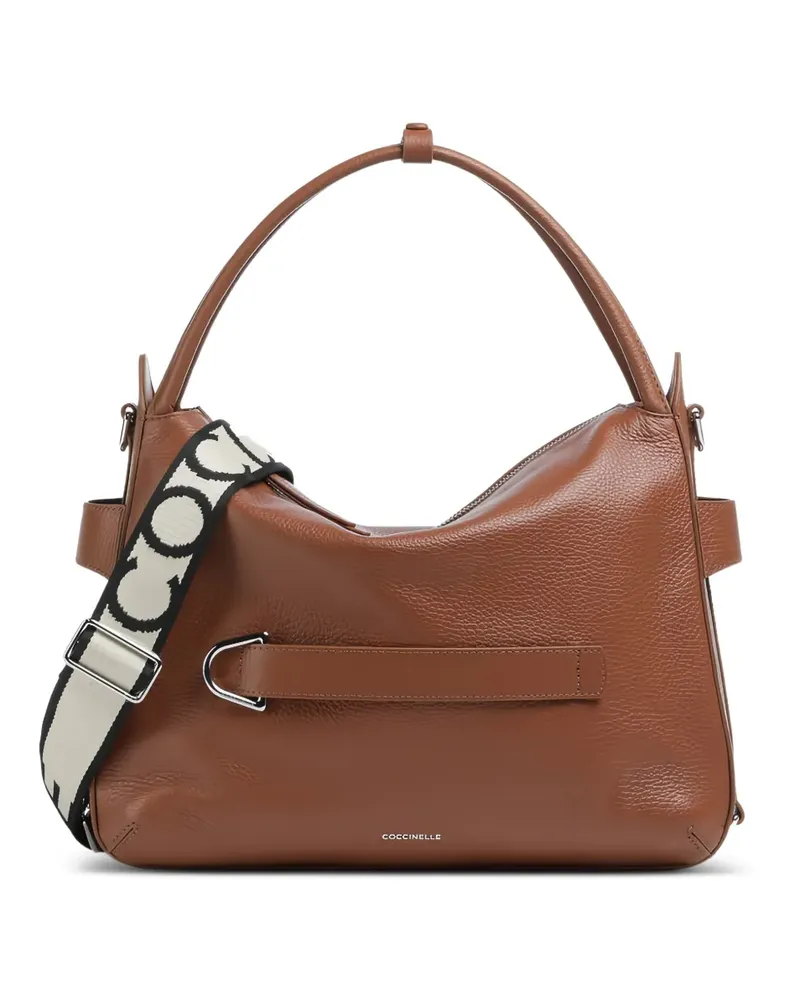 Coccinelle zip-fastening tote bag - Braun Braun