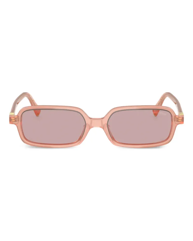 Miu Miu rectangle-frame sunglasses - Rosa Rosa