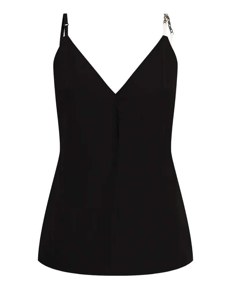 Givenchy Tank-Top mit Kettendetail - Schwarz Schwarz