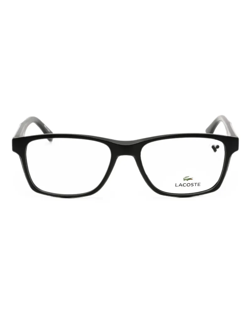 Lacoste rectangle-frame glasses - Schwarz Schwarz