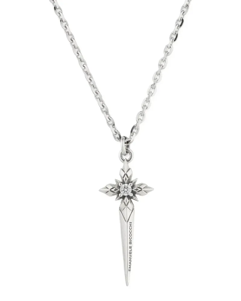 Emanuele Bicocchi Stella Ventis Halskette - Silber Silber