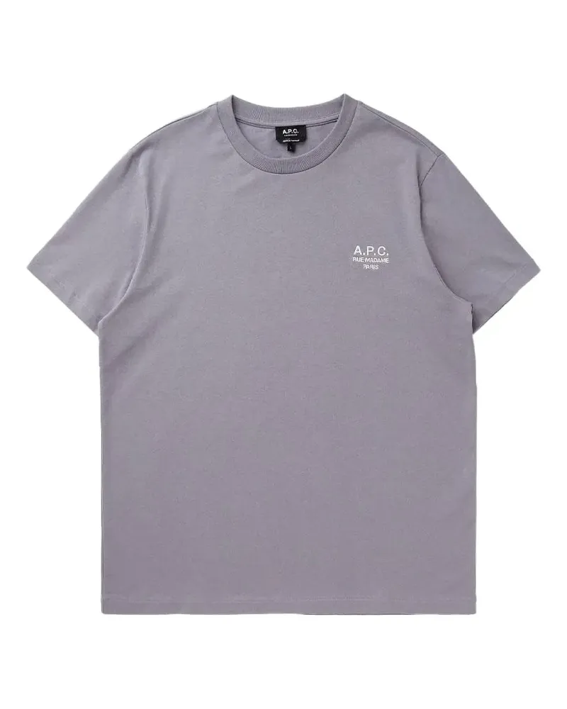 A.P.C. logo T-shirt - Rosa Rosa