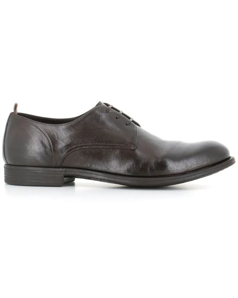Officine Creative Italia Derby-Schuhe aus Leder - Schwarz Schwarz