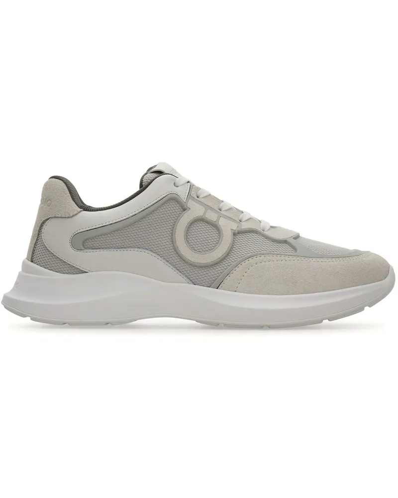 Ferragamo Gancini Sneakers - Weiß Weiß