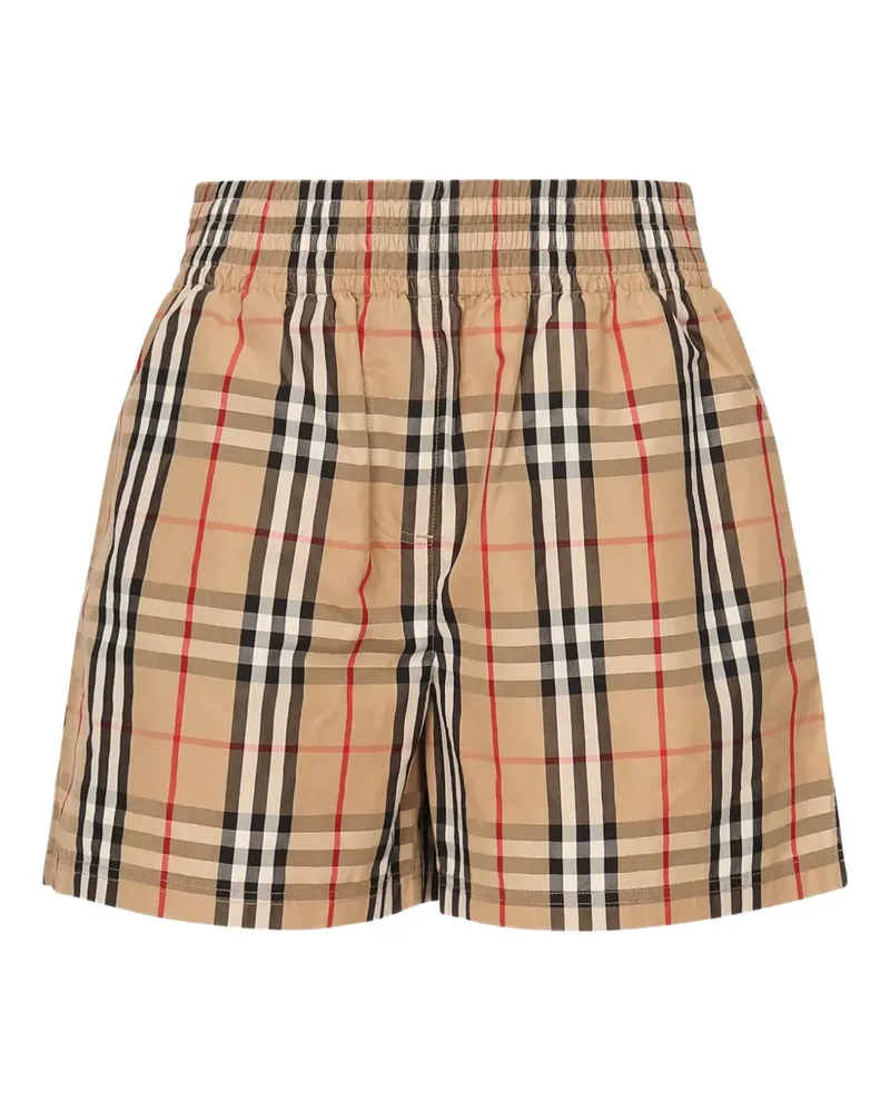 Burberry Vintage Check Shorts - Nude Nude