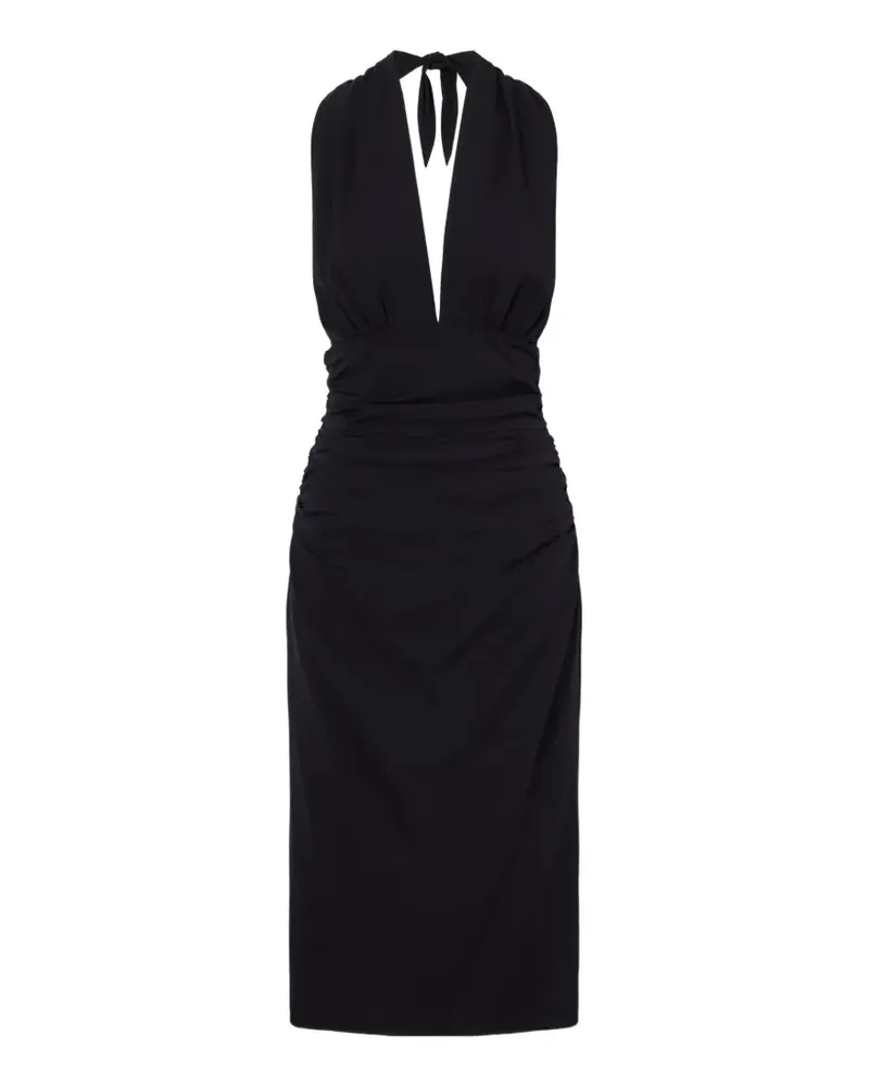 Dolce & Gabbana Midikleid - Schwarz Schwarz