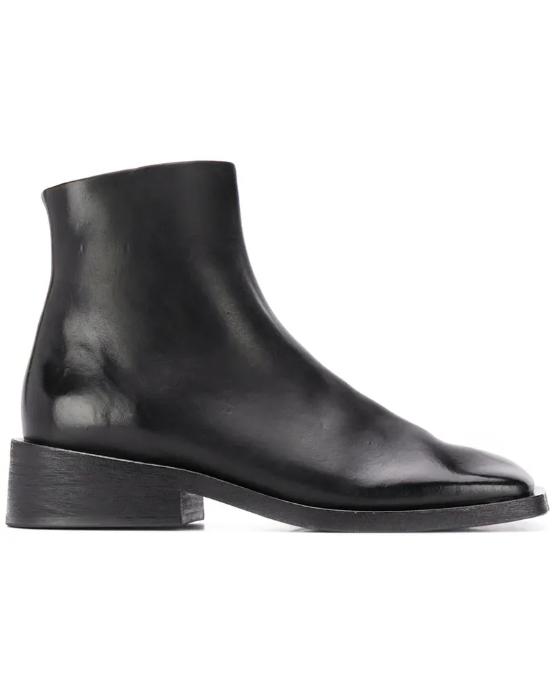 Marsèll Stiefeletten mit eckiger Kappe - Schwarz Schwarz