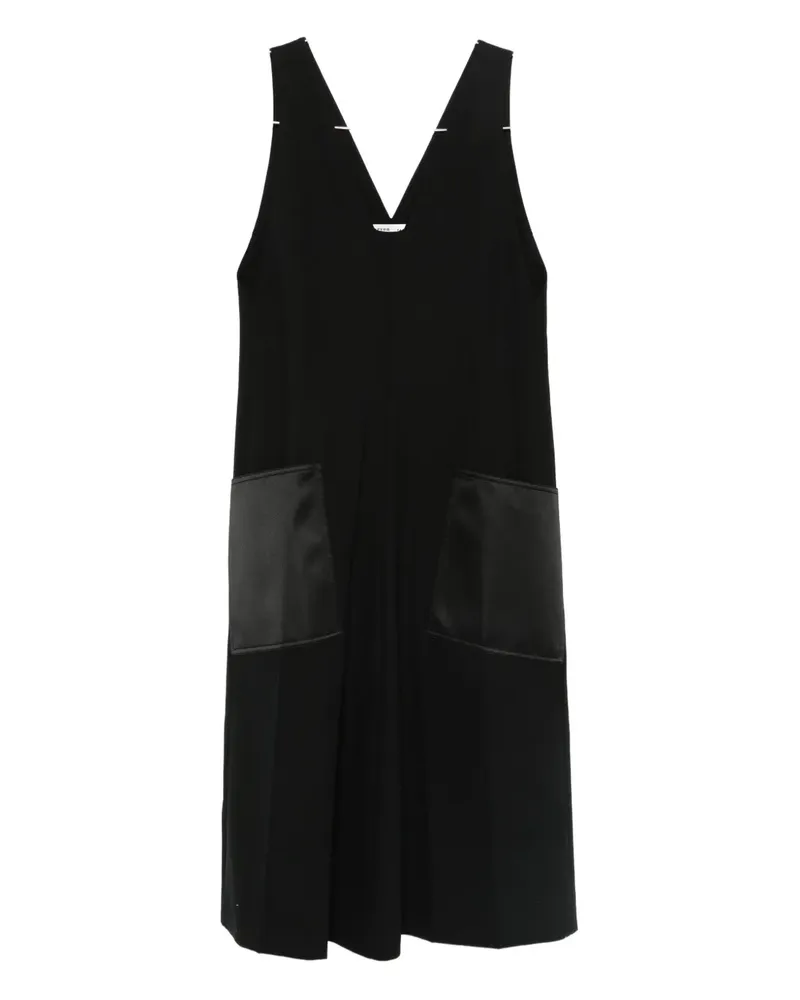 Carven panelled dress - Schwarz Schwarz