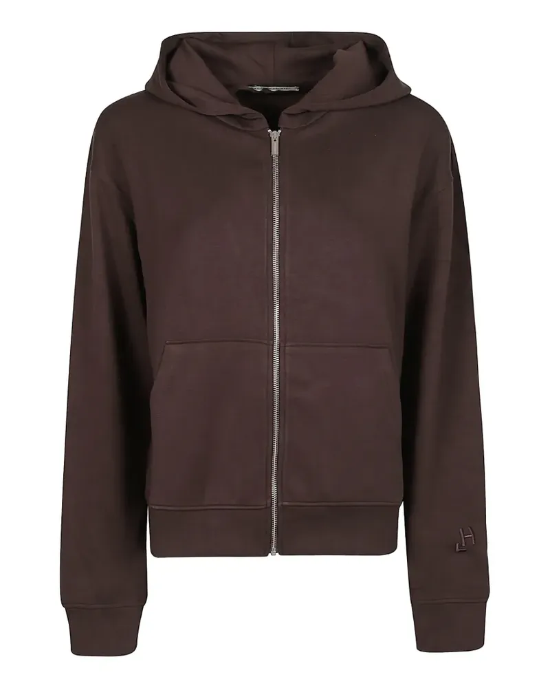 HINNOMINATE zip-up hoodie - Braun Braun