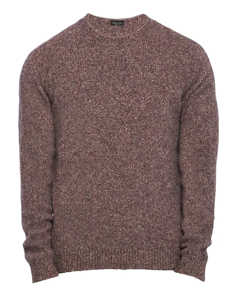 Roberto Collina Pullover mit Rundhalsausschnitt - Braun Braun