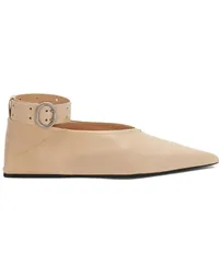 Jil Sander Klassische Ballerinas Nude