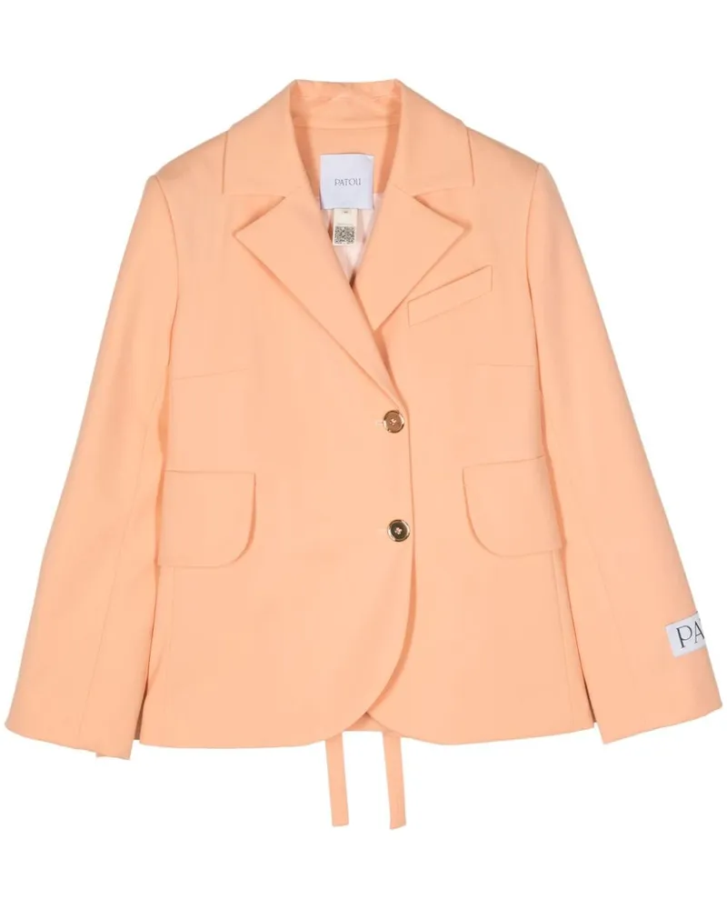 Patou Blazer mit Schnürung - Orange Orange